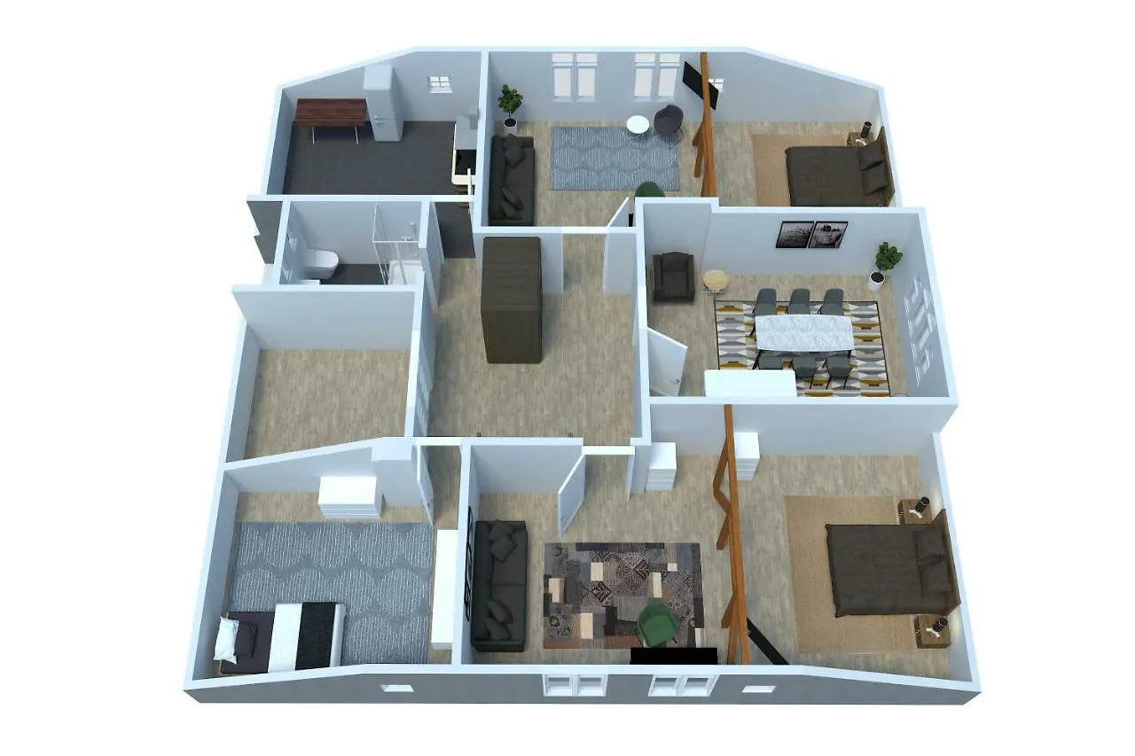 Appartement Stilvolles Zentrumsnahes Wohlfuehl-Appartment Leipzig